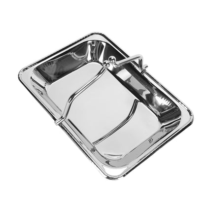 Stainless Steel Serving Basket with Handles for Hotel