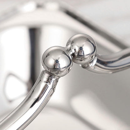 Stainless Steel Serving Basket with Handles for Hotel