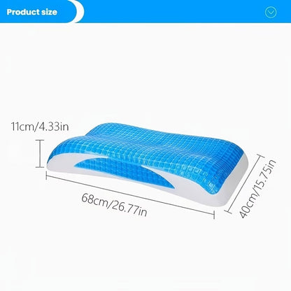 Gel Memory Foam Pillow with Slow Rebound Core – Product View 3