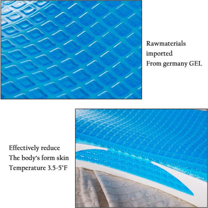 Gel Memory Foam Pillow with Slow Rebound Core – Product View 10