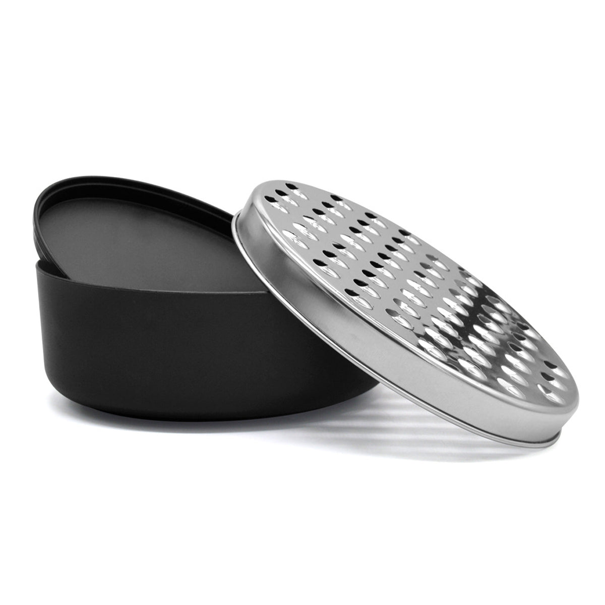 Stainless Steel Kitchen Cheese Grater with Container Storing Fruits Cheese Box