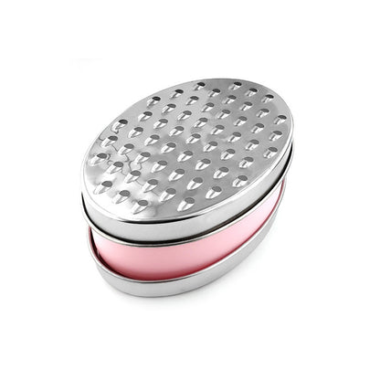 Stainless Steel Kitchen Cheese Grater with Container Storing Fruits Cheese Box