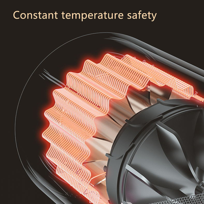 Hair Dryer Wall Mounted Electric Household Hair Dryer Blow Dryer with Holder