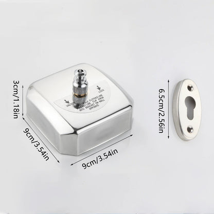 2.8m Retractable Indoor Clothesline Stainless Steel Wire Mount