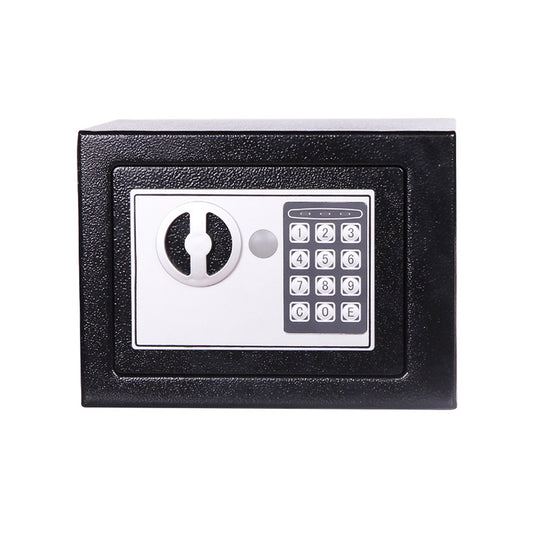 Compact Digital Password Lock Safe Box Sturdy Metal