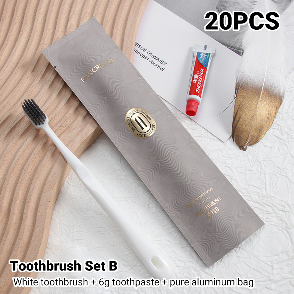 Travel Size Hotel Toiletries Shampoo Soap Disposable Set