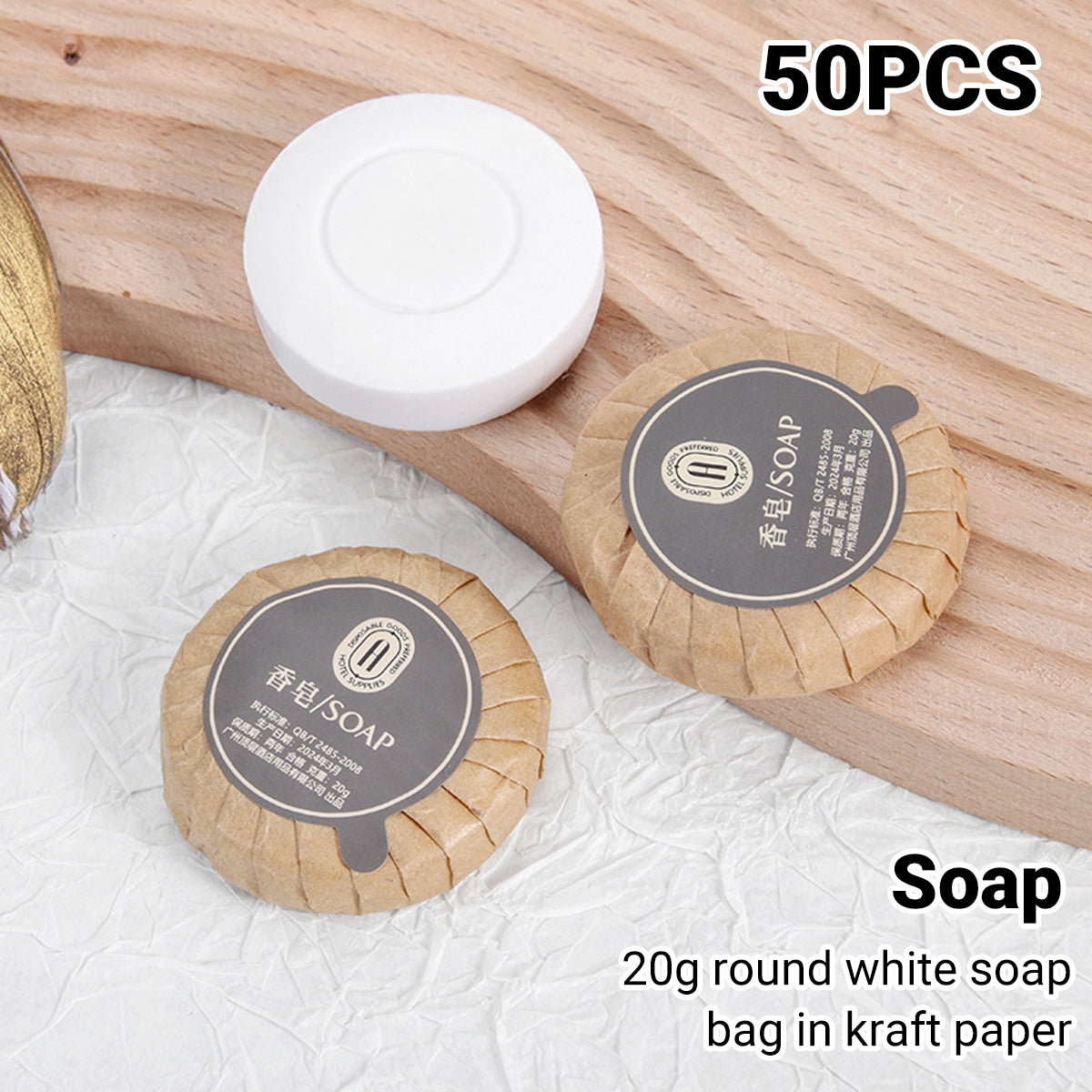 Travel Size Hotel Toiletries Shampoo Soap Disposable Set