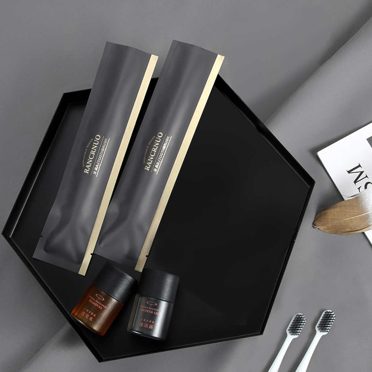 Hotel Guest Toiletries in 4 Amenity Options – Product View 11