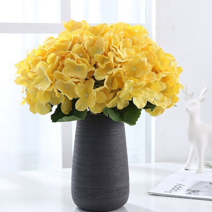 Artificial Hydrangea Bouquet 3pcs Silk Flowers Home Wedding Decor