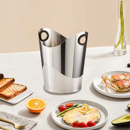 Stainless Steel Ice Bucket for Wine and Champagne Service