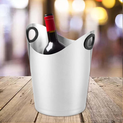 Stainless Steel Ice Bucket for Wine and Champagne Service