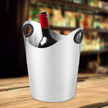 Stainless Steel Ice Bucket for Wine and Champagne Service