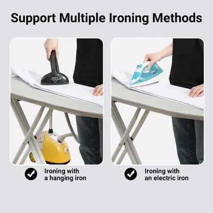 Foldable Ironing Board Portable Laundry Iron Table for Home and Hotel