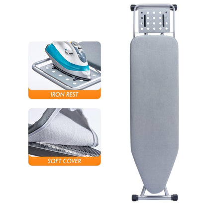 Foldable Ironing Board Portable Laundry Iron Table for Home and Hotel