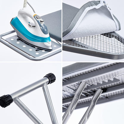 Foldable Ironing Board Portable Laundry Iron Table for Home and Hotel