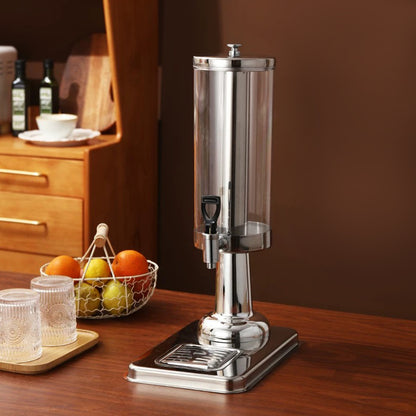 3L Multi Head Juice Dispenser Stainless Steel Cold Hot Beverage Server Machine