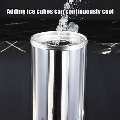 3L Multi Head Juice Dispenser Stainless Steel Cold Hot Beverage Server Machine