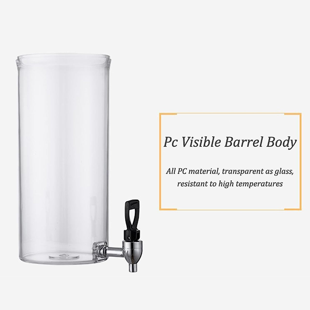 3L Multi Head Juice Dispenser Stainless Steel Cold Hot Beverage Server Machine