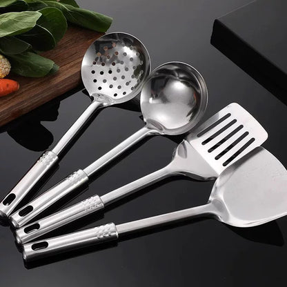 Stainless Steel Thickened 7PC Kitchen Utensils Set Heat Resistant Cooking Tools
