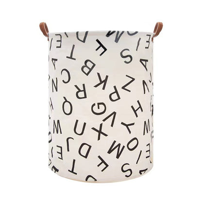 Foldable Waterproof Laundry Basket with Reinforced Handles