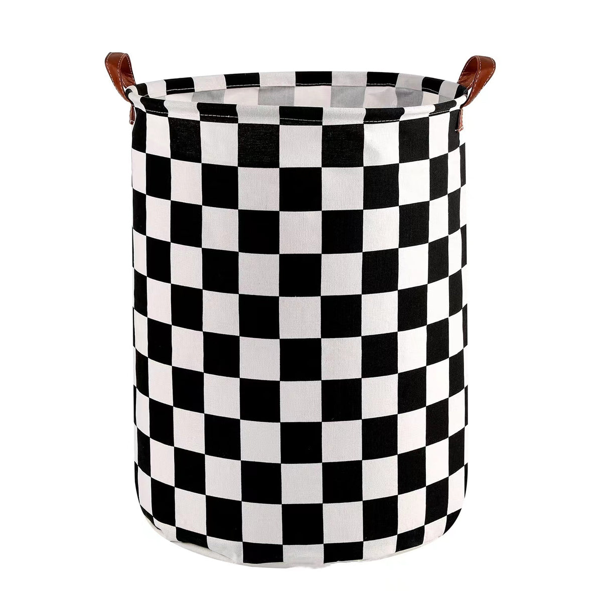 Foldable Waterproof Laundry Basket with Reinforced Handles