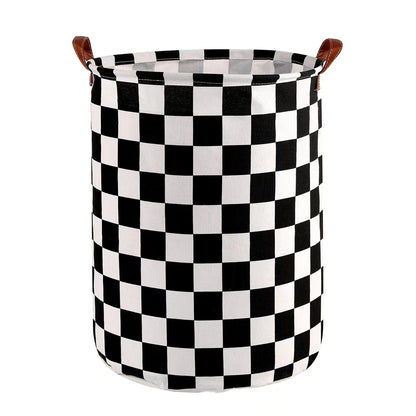 Foldable Waterproof Laundry Basket with Reinforced Handles