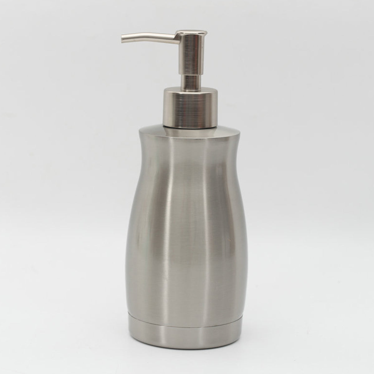 304 Household Stainless Steel Liquid Soap Lotion Shampoo Dispenser Bottle 400ML