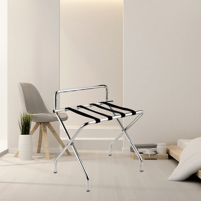Stainless Steel Foldable Luggage Rack for Guest Rooms