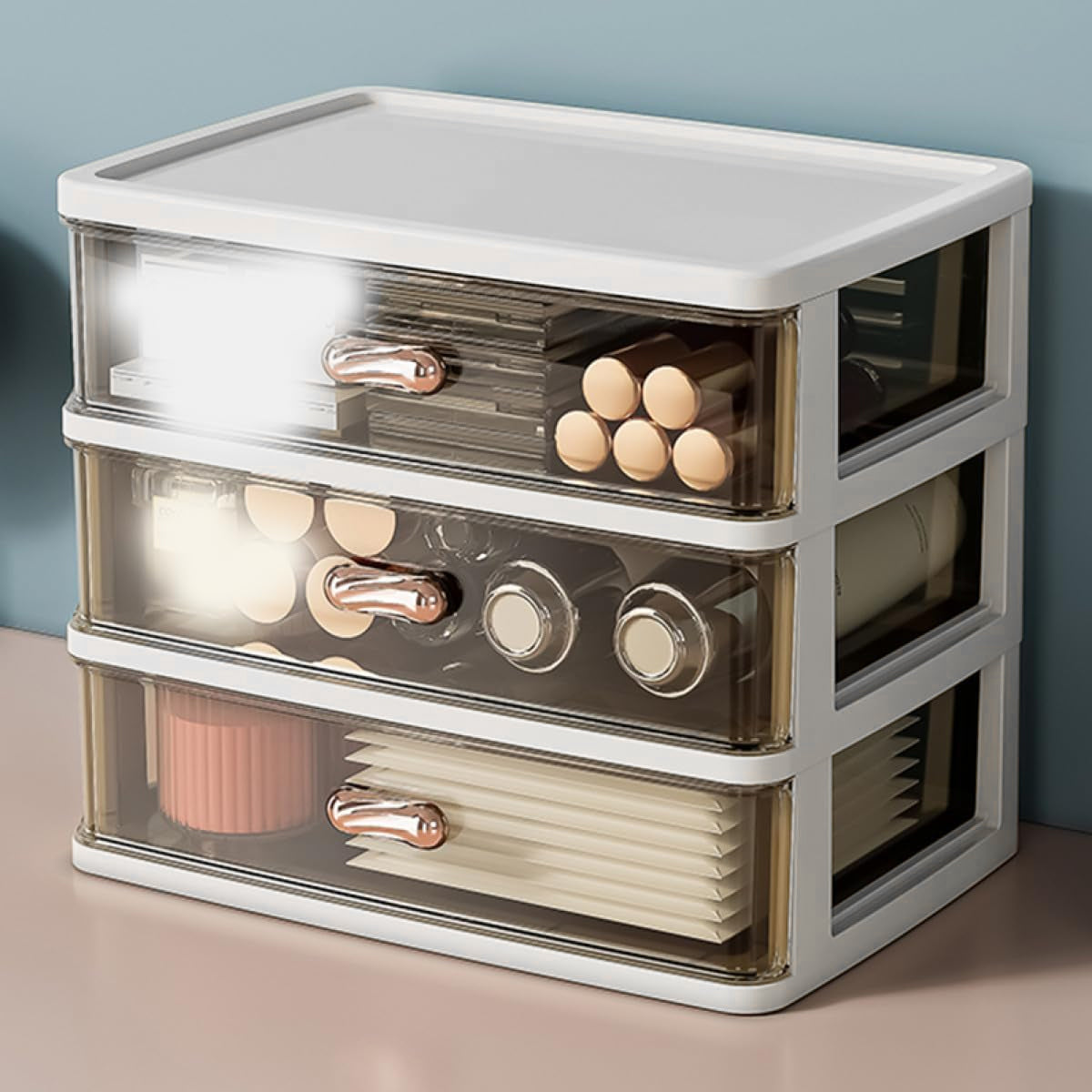 2/3 Tier Organizer Storage Shelf Multi Functional Cosmetic Bathroom Organizer Rack