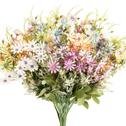 6x Artificial Small Soft Chrysanthemum Home Office Daisy Flower Party Decor DIY