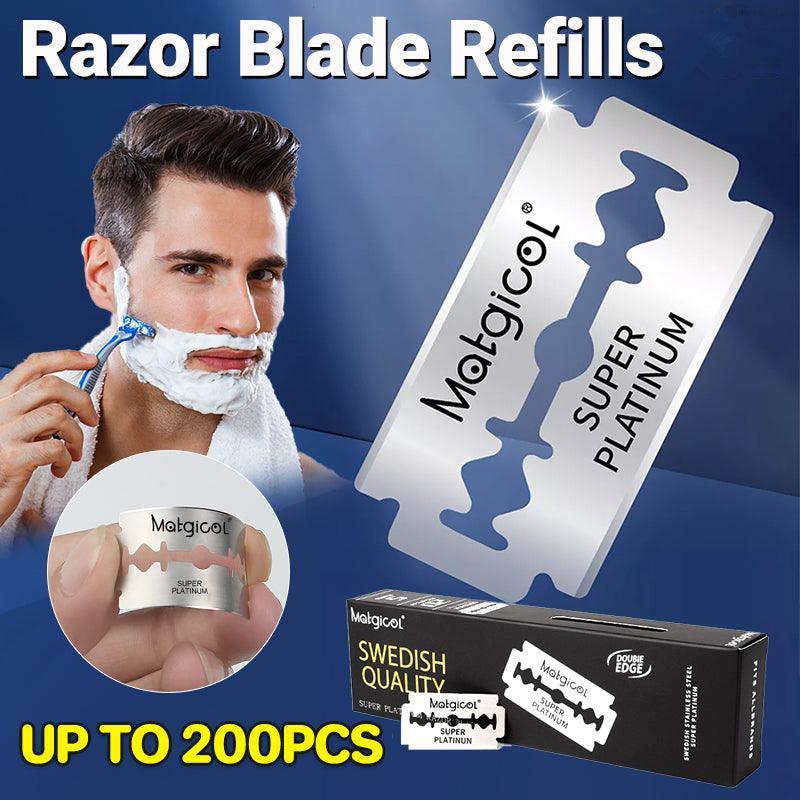 Double-Edge Razor Blades in 4 Pack Quantities – Product View 1