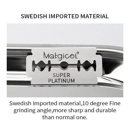Double-Edge Razor Blades in 4 Pack Quantities – Product View 9