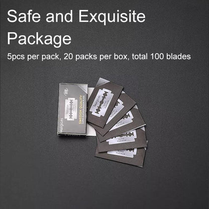 Double-Edge Razor Blades in 4 Pack Quantities – Product View 12