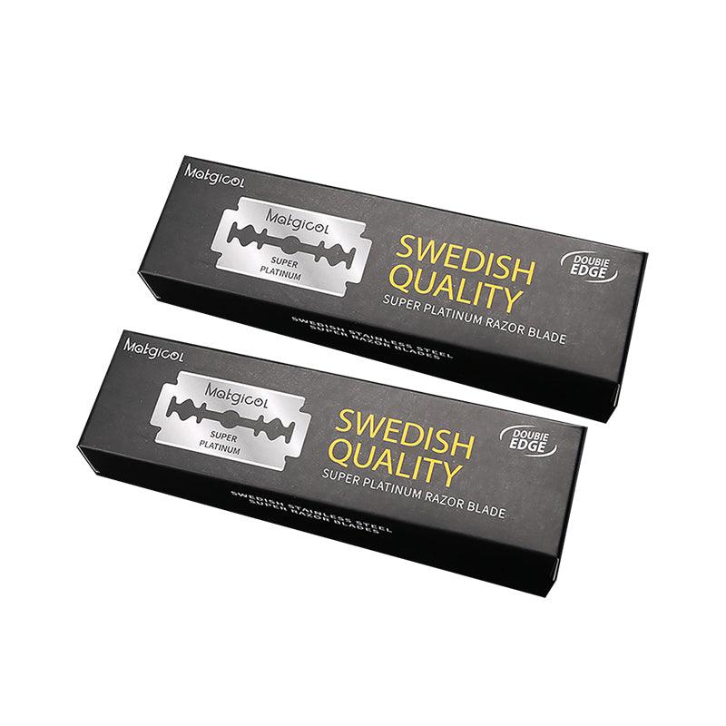 Double-Edge Razor Blades in 4 Pack Quantities – Product View 2