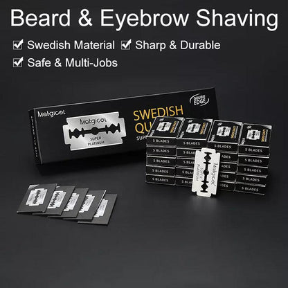 Double-Edge Razor Blades in 4 Pack Quantities – Product View 7