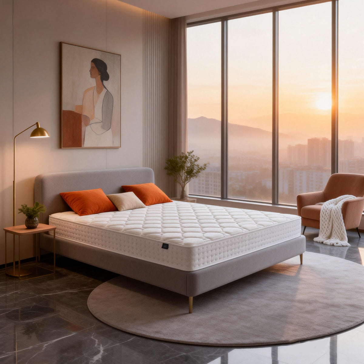 Compressed Hotel Mattress in Double or Queen Size – Product View 10