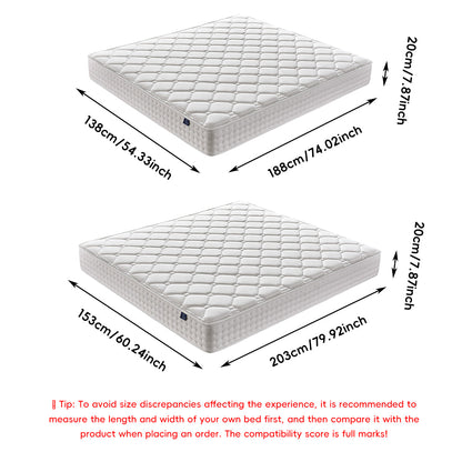 Compressed Hotel Mattress in Double or Queen Size – Product View 3