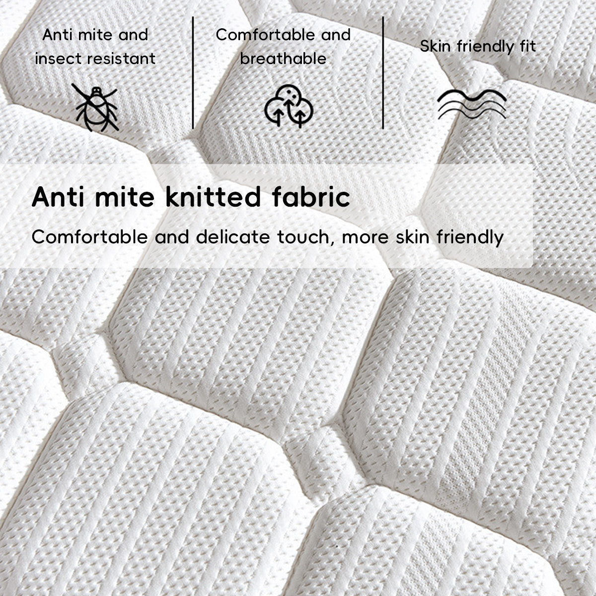 Compressed Hotel Mattress in Double or Queen Size – Product View 7