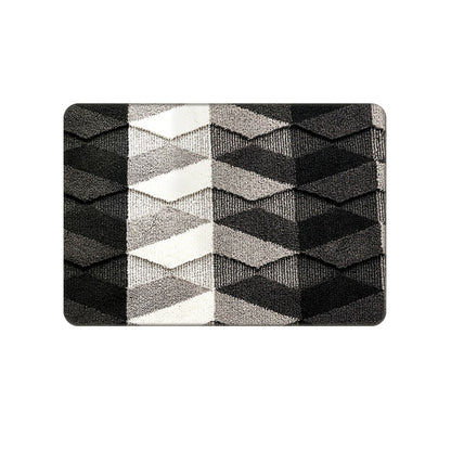 Non-Slip Entryway Carpet with Anti-Slip TPR Backing