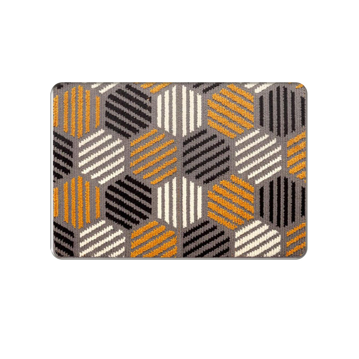 Non-Slip Entryway Carpet with Anti-Slip TPR Backing