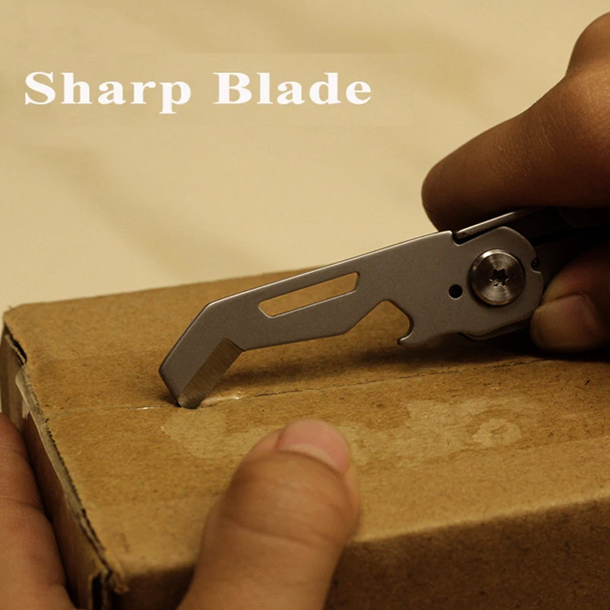 Multifunctional Folding Knife Case Opener Portable Bottle Opener EDC Tool Kit