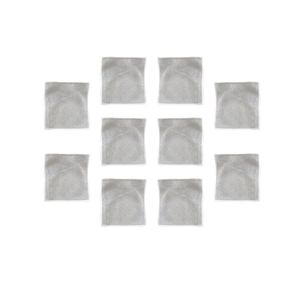 Double Layer Metal Fiber Kitchen Dishcloth Set of 10