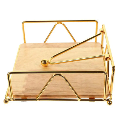 Steel Napkin Holder Serviette Rack Organiser Kitchen Serving Bar 3 Colours New
