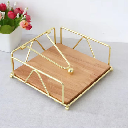 Steel Napkin Holder Serviette Rack Organiser Kitchen Serving Bar 3 Colours New