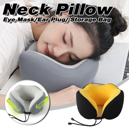 Memory Foam U Shaped Neck Pillow Travel Portable Office Nap Support Pillow AU