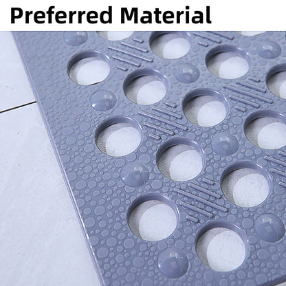 PVC Shower Mat Non Slip with Suction Cups for Safe Bathing