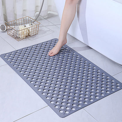 PVC Shower Mat Non Slip with Suction Cups for Safe Bathing