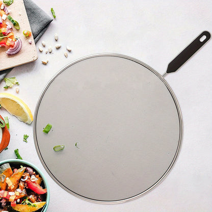 Splatter Screen 3 PCS Stainless Steel Mesh Guard for Frying Pan Oil Shield