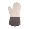 Long Silicone Oven Mitts with Heat Resistance — Grey