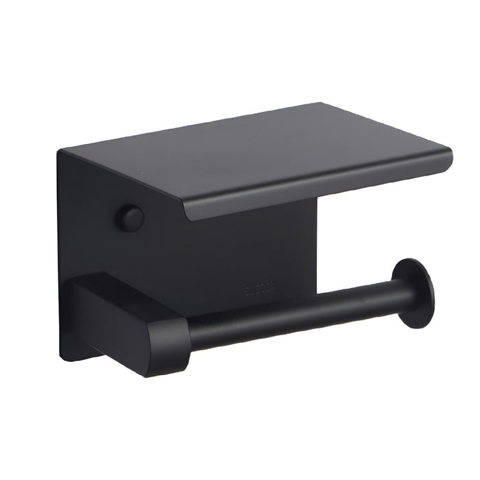 Steel Toilet Paper Holder with Upper Shelf